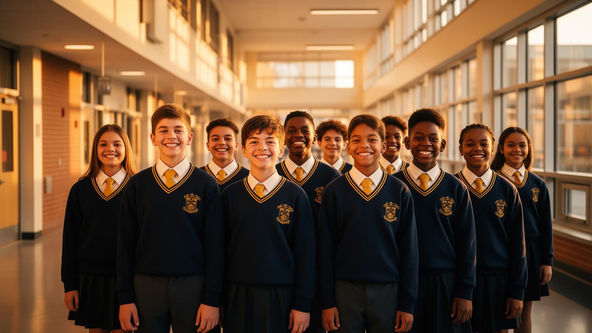 Academy For Leaders students